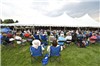 Throughout Chautauqua week, fans filled the tent to meet visionary characters.